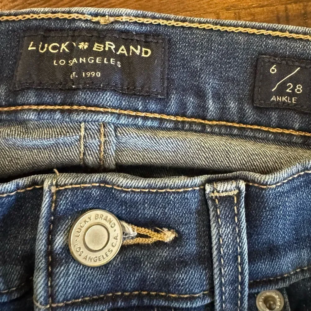 Lucky Brand Women's Ava Mid Rise Skinny Jean